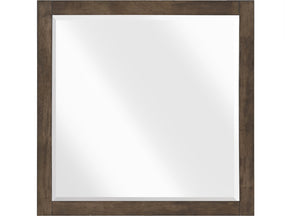 Emmett Dark Walnut Mirror - Ornate Home