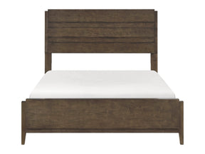 Emmett Dark Walnut Queen Bed - Ornate Home
