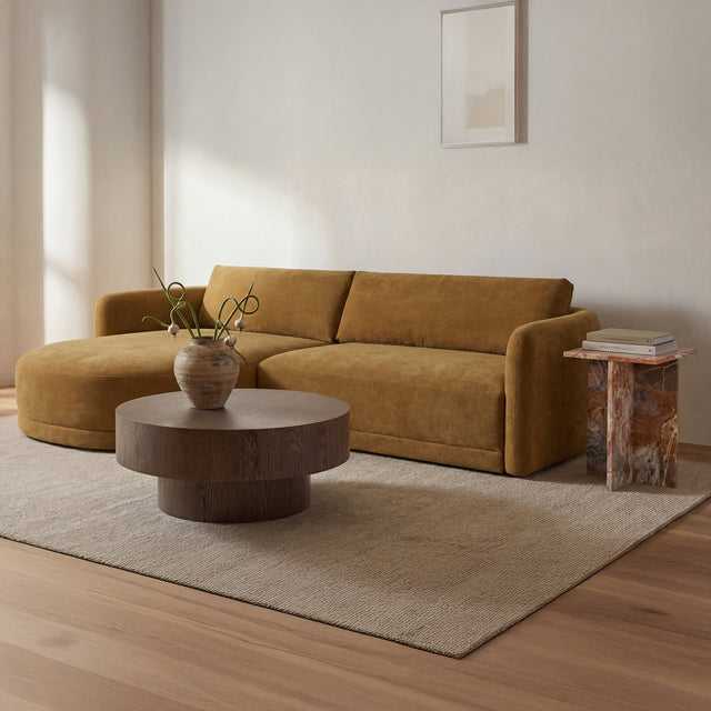 Emmy Ginger Left Sectional - Ornate Home