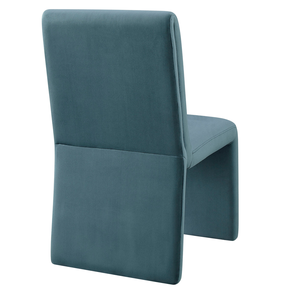 Emory Cadet Blue Performance Velvet Dining Side Chair (Set of 2) - Ornate Home