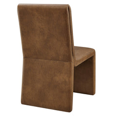 Emory Canyon Vegan Leather Dining Side Chair (Set of 2) - Ornate Home