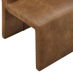 Emory Canyon Vegan Leather Dining Side Chair (Set of 2) - Ornate Home