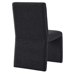 Emory Ebony Upholstered Fabric Dining Side Chair (Set of 2) - Ornate Home