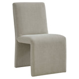 Emory Linen Upholstered Fabric Dining Side Chair (Set of 2) - Ornate Home