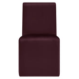 Emory Mulberry Performance Velvet Dining Side Chair (Set of 2) - Ornate Home