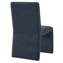 Emory Slate Blue Upholstered Fabric Dining Side Chair (Set of 2) - Ornate Home