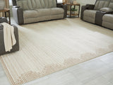 Emorymore Brown/Beige Extra Large Rug - Ornate Home