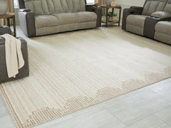 Emorymore Brown/Beige Extra Large Rug - Ornate Home
