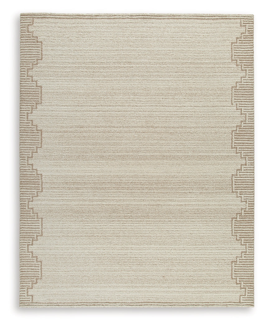Emorymore Brown/Beige Large Rug - Ornate Home