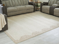 Emorymore Brown/Beige Large Rug - Ornate Home
