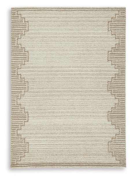 Emorymore Brown/Beige Medium Rug - Ornate Home