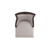 Emperor Faux Leather Barstool in Light Grey (set of 2) - Ornate Home