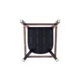 Emperor Faux Leather Barstool in Pebble Grey - Ornate Home