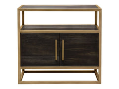 Empire Dark Brown End Table - Ornate Home