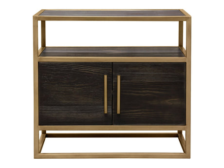 Empire Dark Brown End Table - Ornate Home