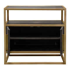 Empire Dark Brown End Table - Ornate Home