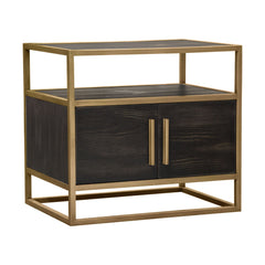 Empire Dark Brown End Table - Ornate Home