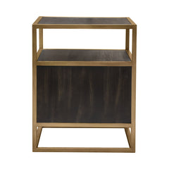 Empire Dark Brown End Table - Ornate Home