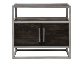 Empire Dark Brown/Silver End Tables - Ornate Home