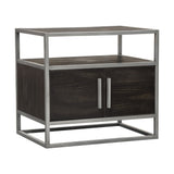 Empire Dark Brown/Silver End Tables - Ornate Home