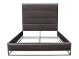 Empire Grey Queen Bed - Ornate Home