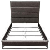 Empire Grey Queen Bed - Ornate Home