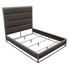 Empire Grey Queen Bed - Ornate Home