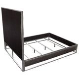 Empire Grey Queen Bed - Ornate Home