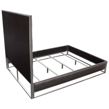 Empire Grey Queen Bed - Ornate Home