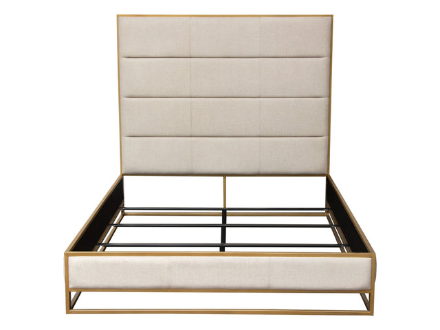 Empire Sand Eastern King Bed - Ornate Home