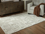 Empriss Ivory Medium Rug - Ornate Home