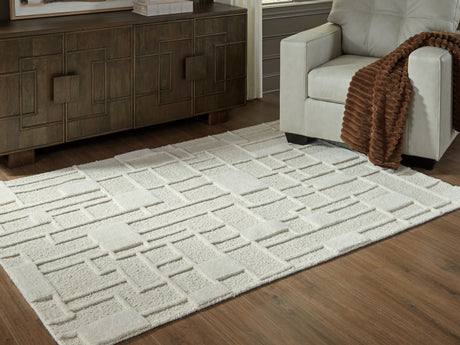 Empriss Ivory Medium Rug - Ornate Home