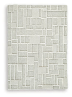 Empriss Ivory Medium Rug - Ornate Home