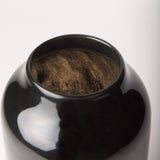 Emu Black/Gray Short Vase - Ornate Home