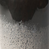 Emu Black/Gray Short Vase - Ornate Home
