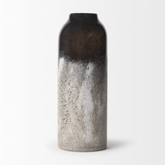 Emu Black/Gray Tall Vase - Ornate Home