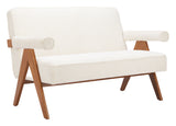 Encanto Ivory Loveseat - Ornate Home