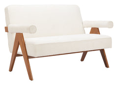 Encanto Ivory Loveseat - Ornate Home