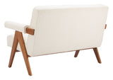 Encanto Ivory Loveseat - Ornate Home