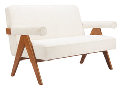 Encanto Ivory Loveseat - Ornate Home