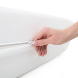 Encase 360° White Split Cal King Mattress Protector - Ornate Home