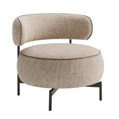 Encircle Brown Swivel Chair - Ornate Home