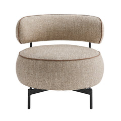 Encircle Brown Swivel Chair - Ornate Home