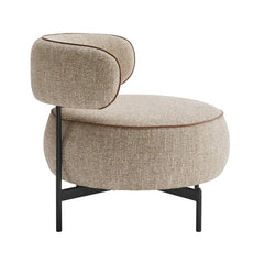 Encircle Brown Swivel Chair - Ornate Home