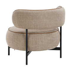 Encircle Brown Swivel Chair - Ornate Home