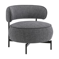 Encircle Gray Swivel Chair - Ornate Home
