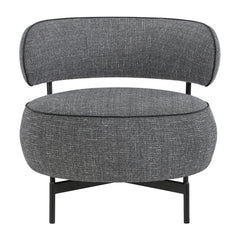 Encircle Gray Swivel Chair - Ornate Home