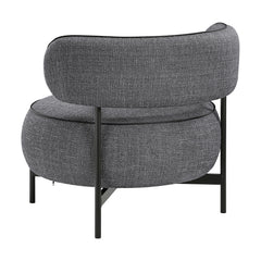 Encircle Gray Swivel Chair - Ornate Home