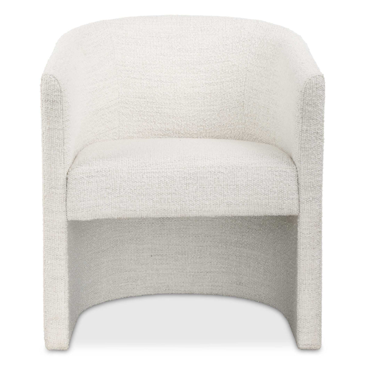 Encompass White Fabric Dining Chair - Ornate Home