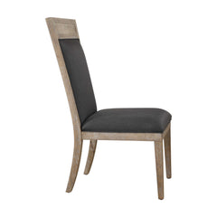 Encore Dark Gray Armless Chair - Ornate Home